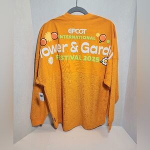 Disney 2025 Epcot Flower & Garden Festival Spirit Jersey - Size M - NWT